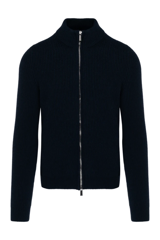 Moorer man men's blue cashmere cardigan buy with prices and photos 180125 - photo 1