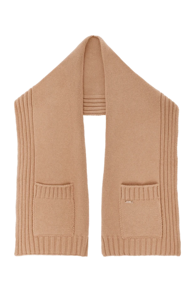 Moorer brown cashmere scarf for women 180146 - photo 1