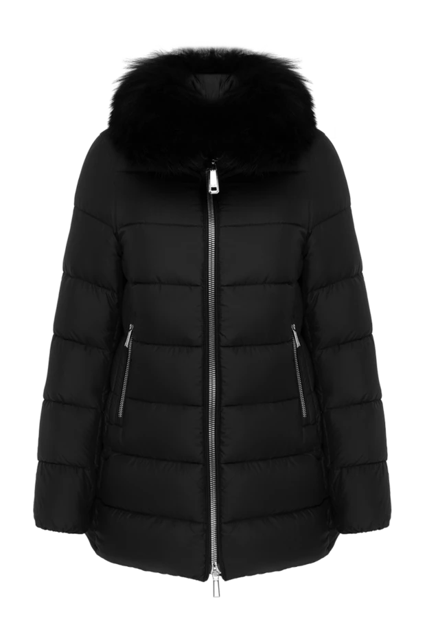 Moorer woman women's black down jacket made of polyamide 180181 - photo 1