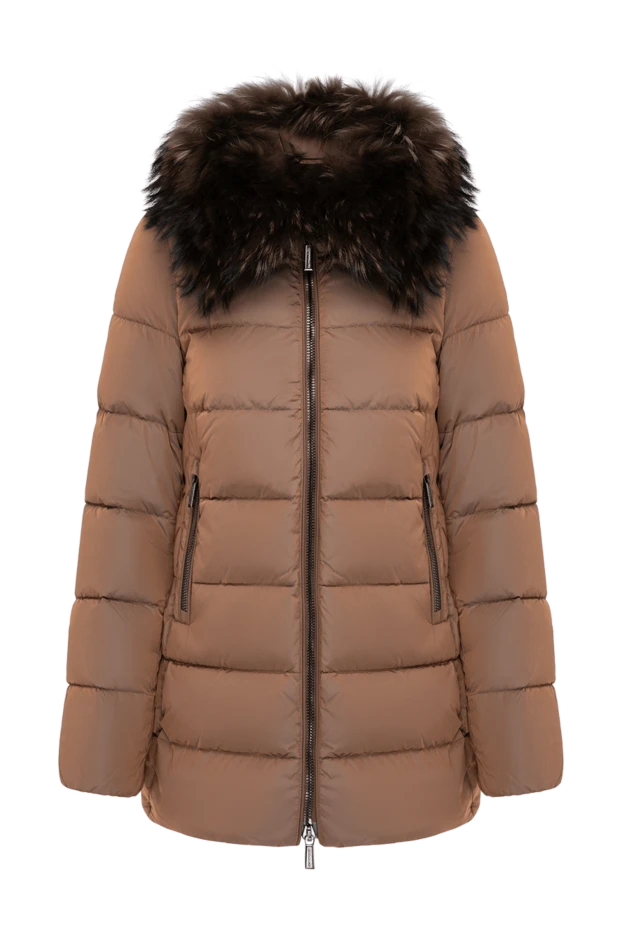 Moorer woman women's brown down jacket made of polyamide buy with prices and photos 180193 - photo 1