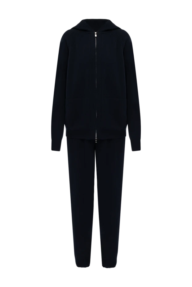 Loro Piana woman women's blue walking suit made of cashmere 180215 - photo 1