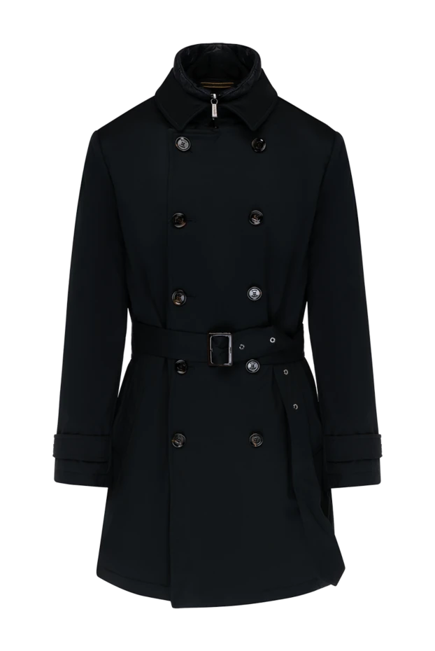 Moorer man men's blue coat made of polyester and polyurethane buy with prices and photos 180218 - photo 1