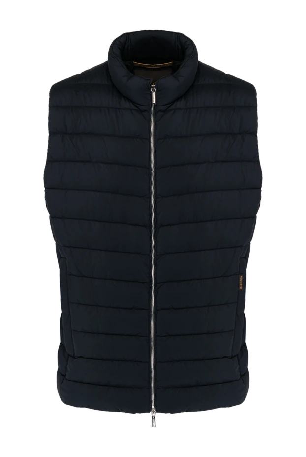 Moorer men's blue vest made of polyamide and polyurethane. 180235 - photo 1