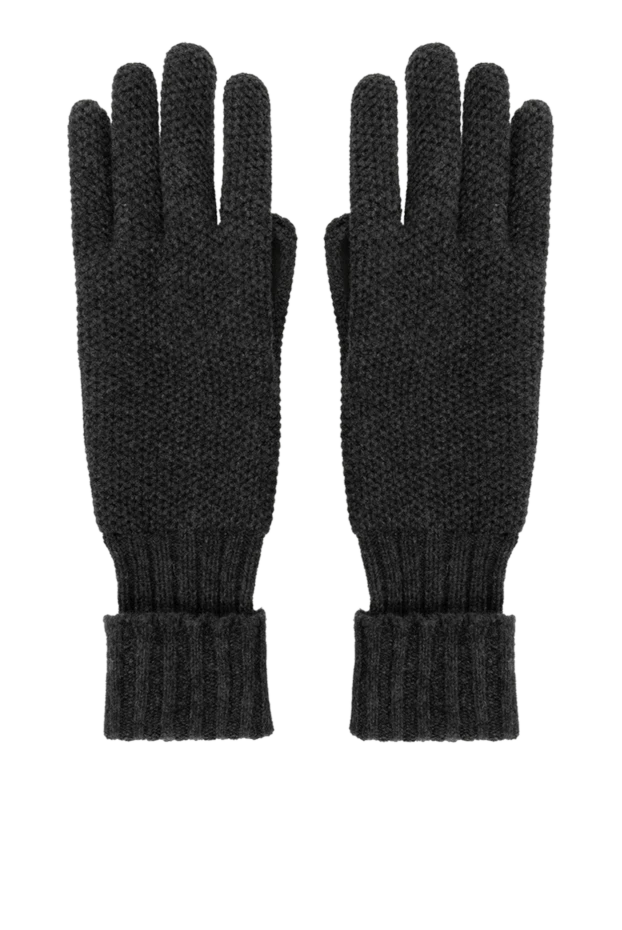 Moorer women's gray cashmere gloves 180238 - photo 1