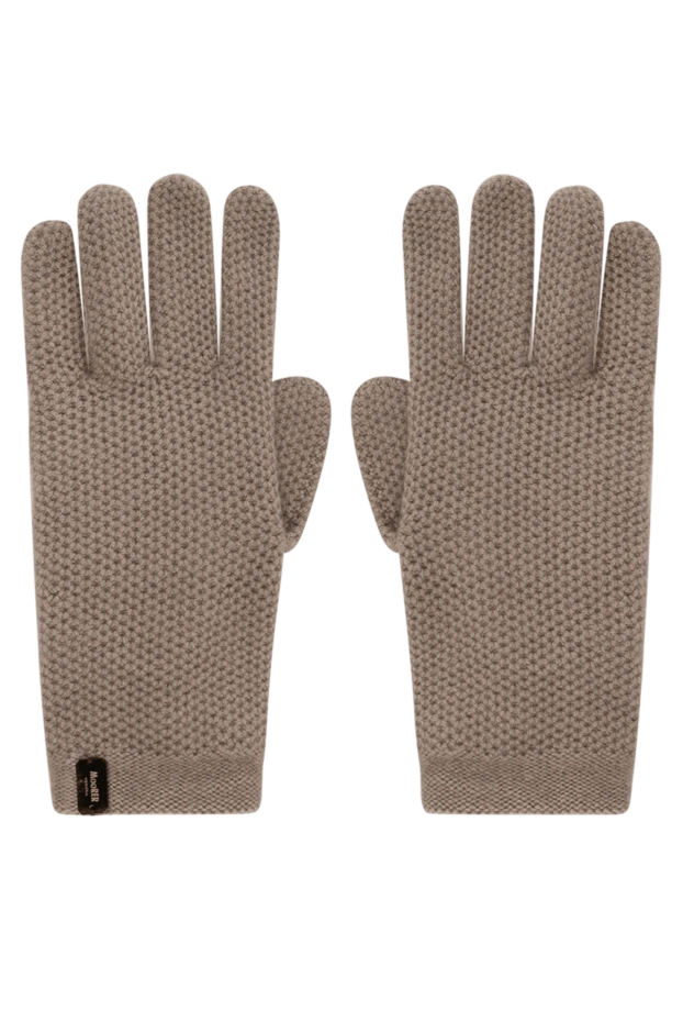 Moorer woman women's brown cashmere gloves 180239 - photo 1