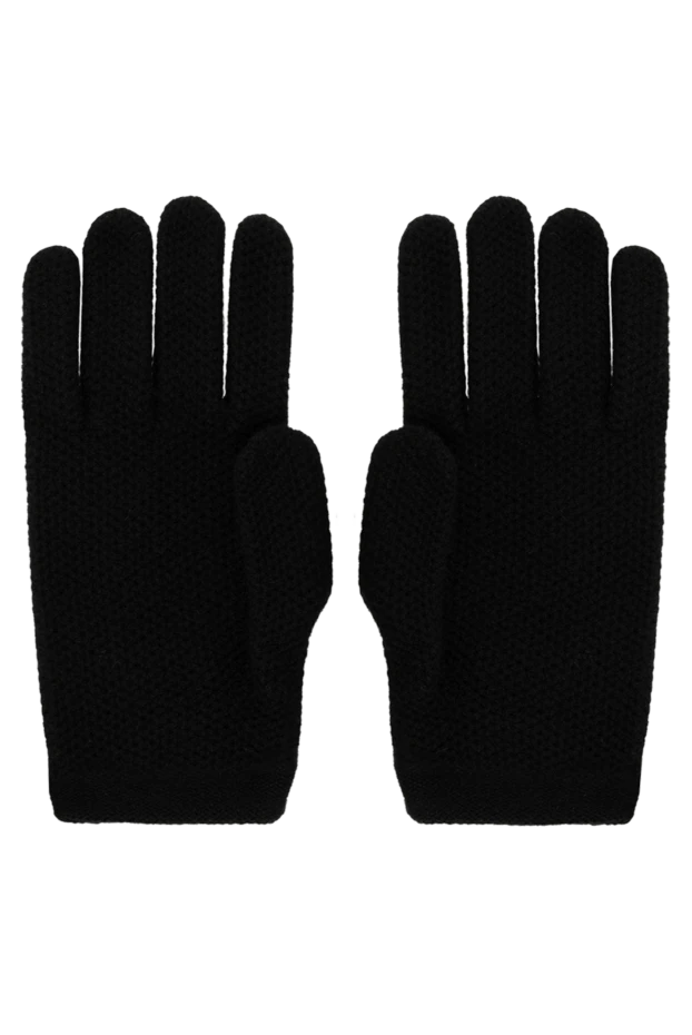 Moorer woman women's black cashmere gloves buy with prices and photos 180241 - photo 2