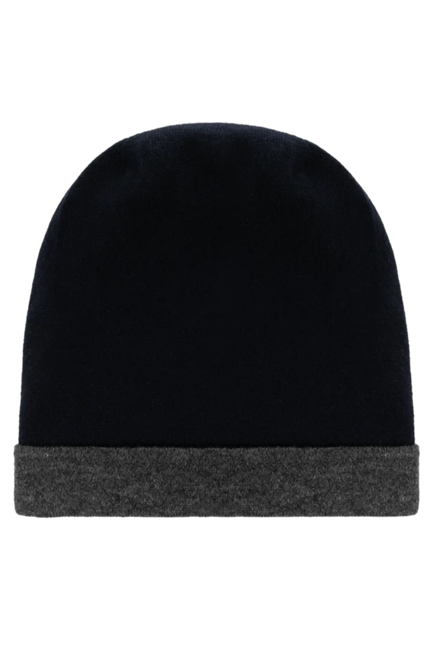 Moorer man men's blue cashmere hat 180242 - photo 1