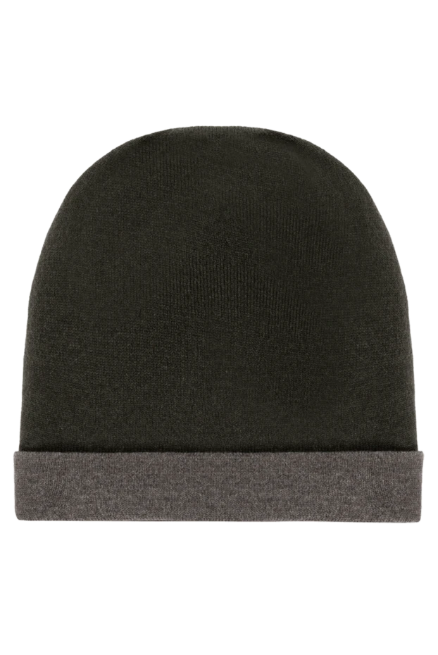 Moorer man men's green cashmere hat 180243 - photo 1