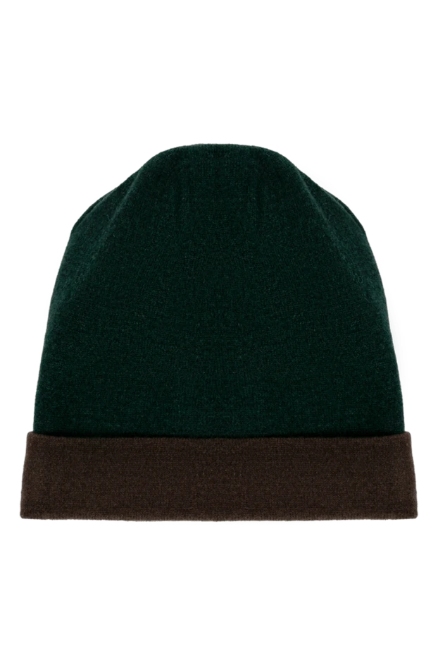 Moorer man men's green cashmere hat 180245 - photo 1