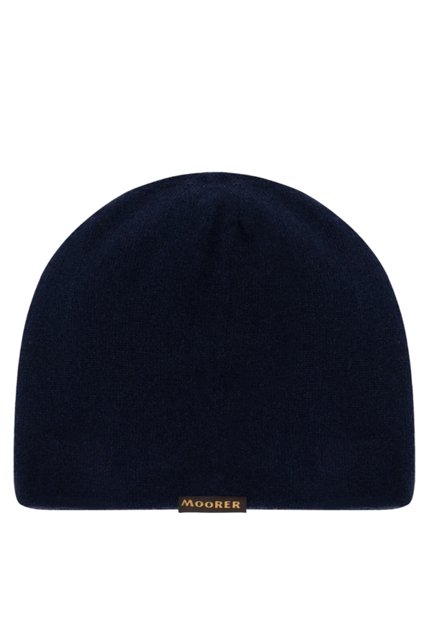 Moorer man men's blue cashmere hat buy with prices and photos 180247 - photo 2