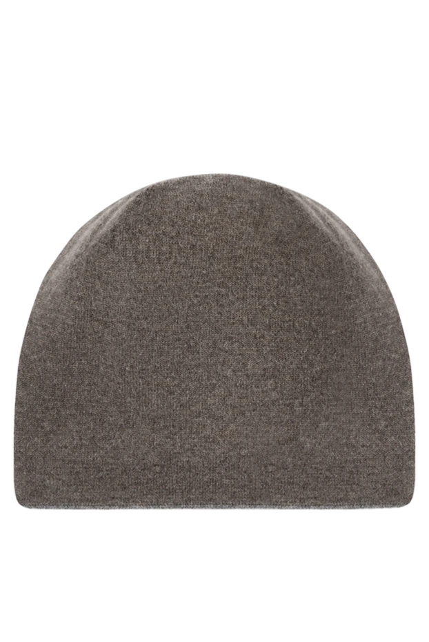 Moorer man men's gray cashmere hat 180249 - photo 1