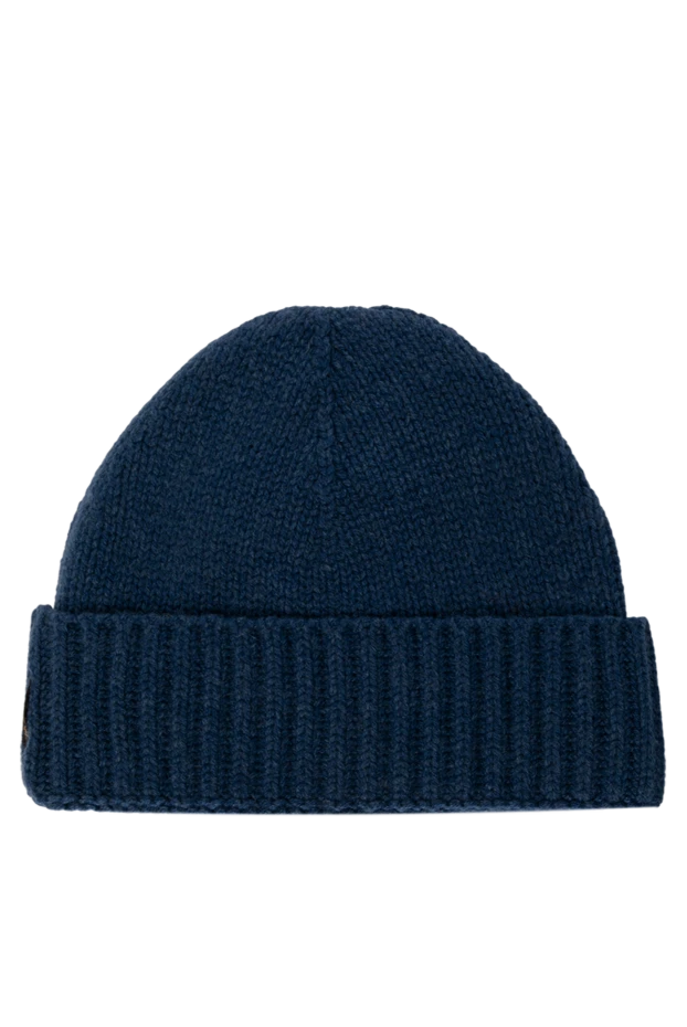 Moorer man men's blue cashmere hat 180252 - photo 1