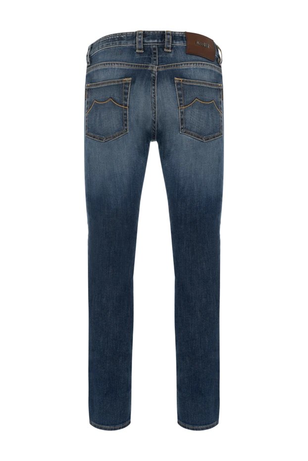 Moorer man men's blue jeans made of cotton and elastane buy with prices and photos 180258 - photo 2