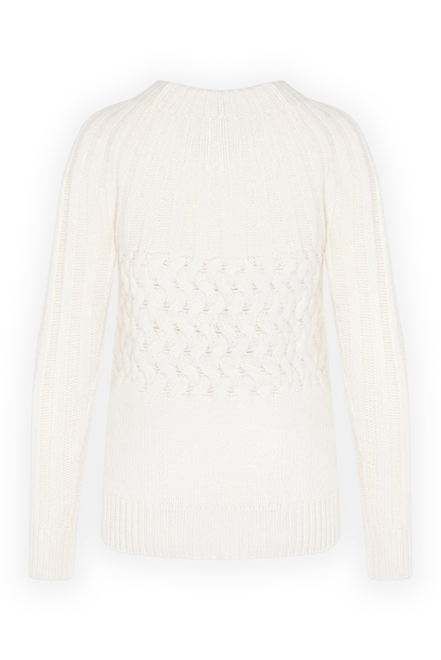 Moorer woman women's white wool jumper buy with prices and photos 180264 - photo 2