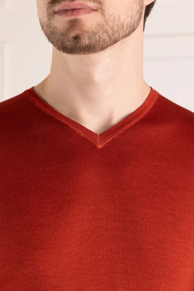 Moorer man men's red wool jumper buy with prices and photos 180270 - photo 2