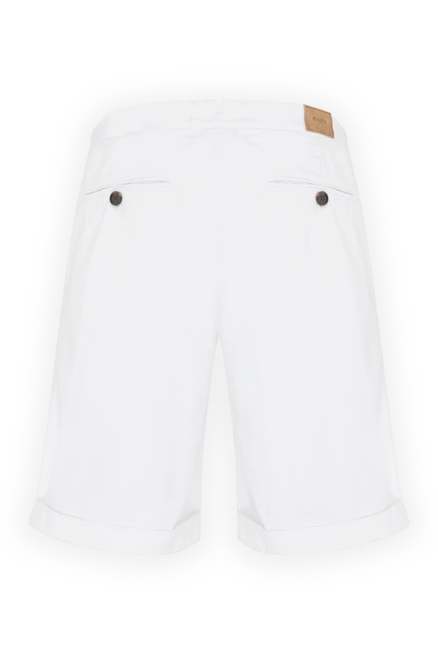 Moorer man men's white shorts made of cotton and elastane buy with prices and photos 180282 - photo 2