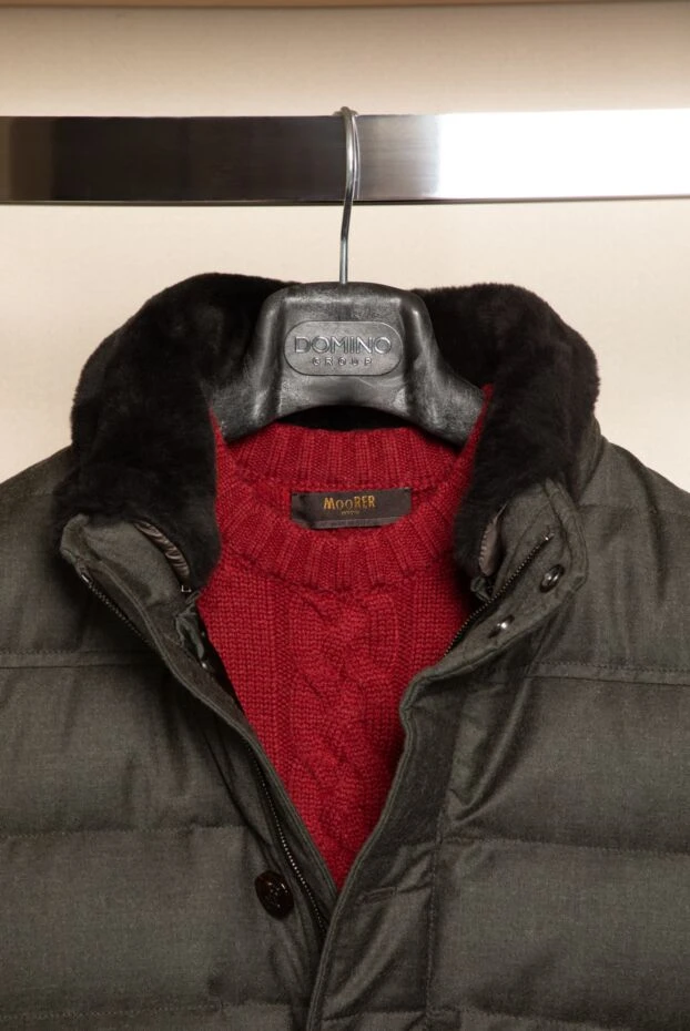 Moorer men's red cashmere jumper 180288 - photo 2