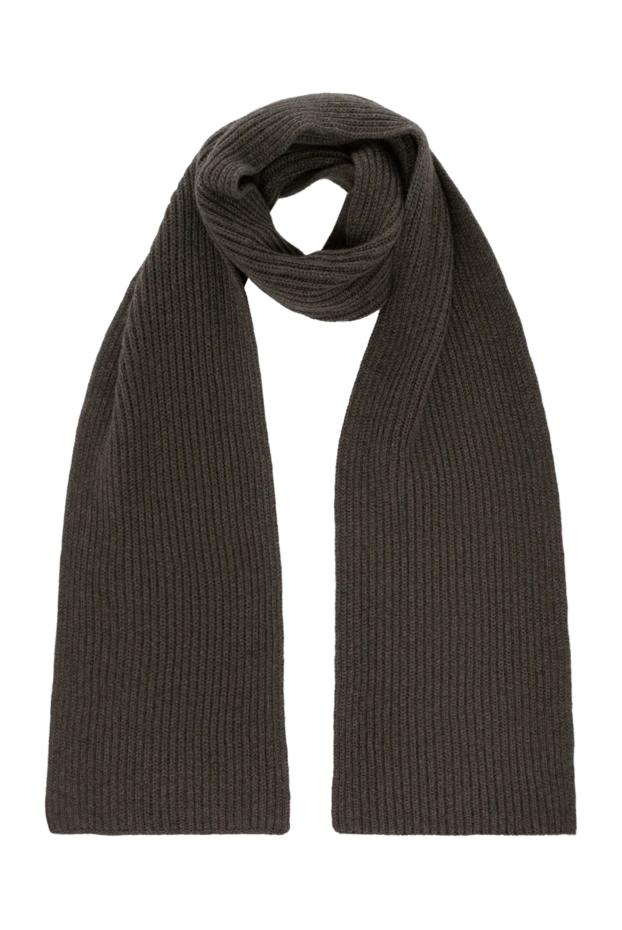 Moorer woman women's gray cashmere scarf 180292 - photo 1