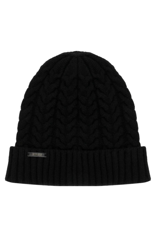 Moorer women's cashmere hat black 180303 - photo 1