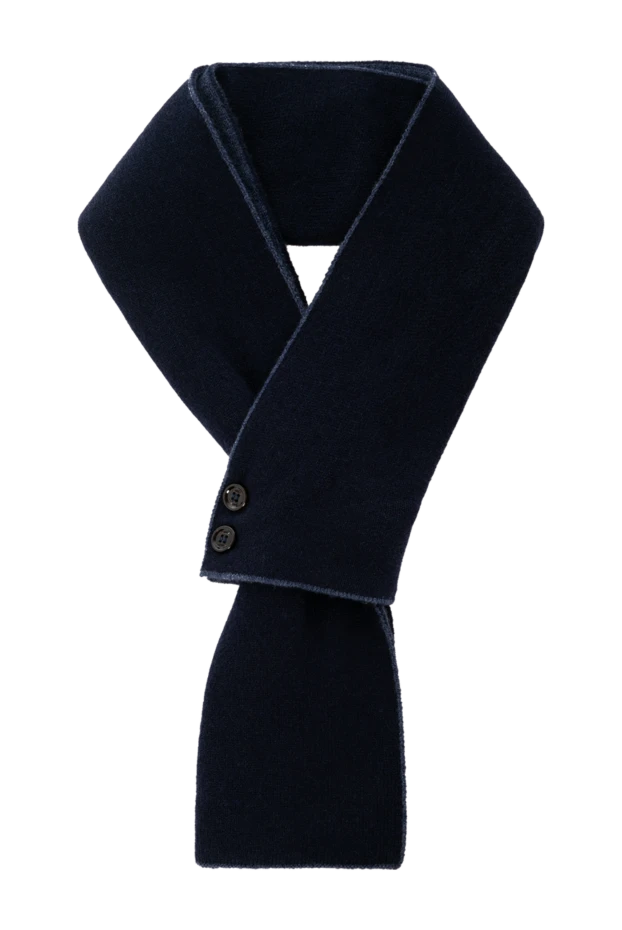 Moorer scarf for men cashmere blue 180314 - photo 1