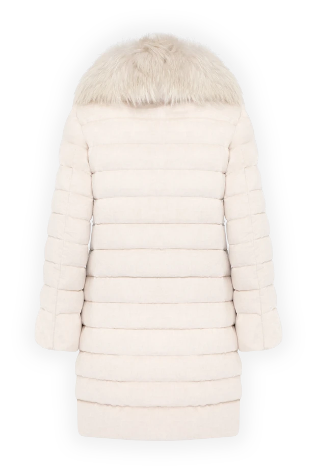 Moorer woman women's white cashmere down jacket buy with prices and photos 180322 - photo 2