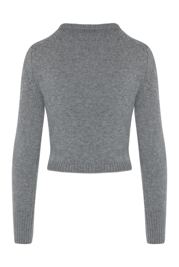 Valentino woman women's gray cashmere jumper buy with prices and photos 180340 - photo 2