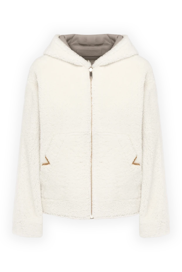 Valentino woman women's sheepskin coat, gray, made of genuine leather and sheepskin buy with prices and photos 180342 - photo 1