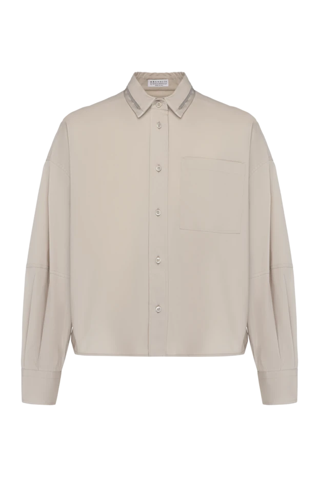 Blouse for women beige - photo 1