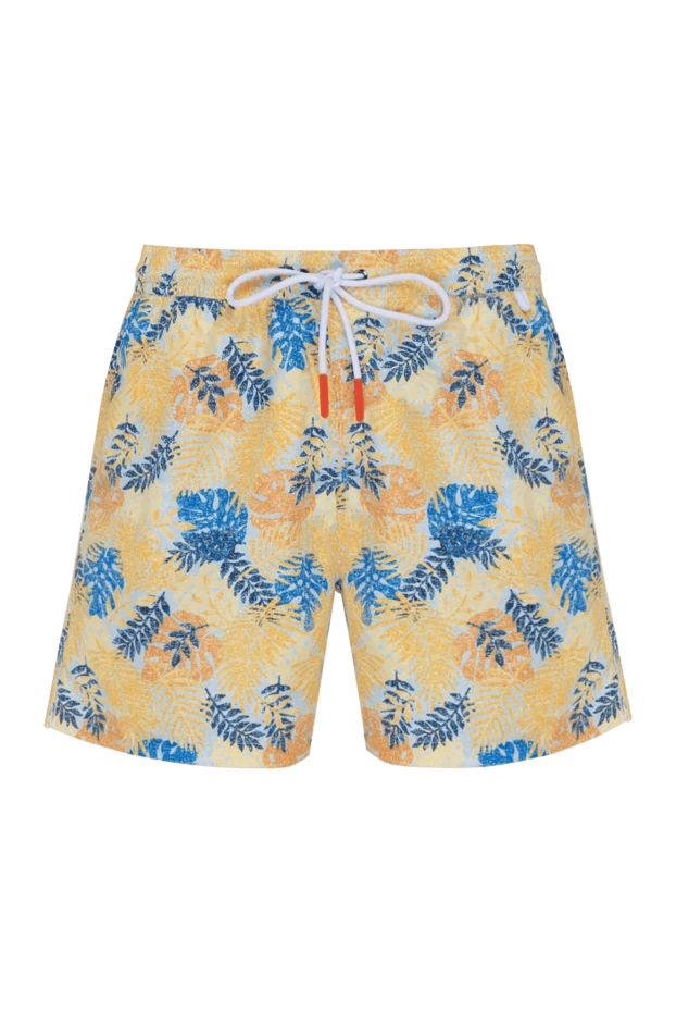 Isaia yellow men's beach shorts. 180420 - photo 1