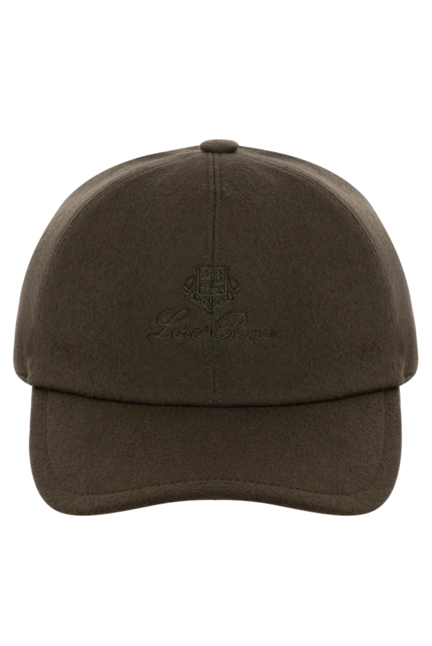 Loro Piana man men's green cashmere cap 180426 - photo 1