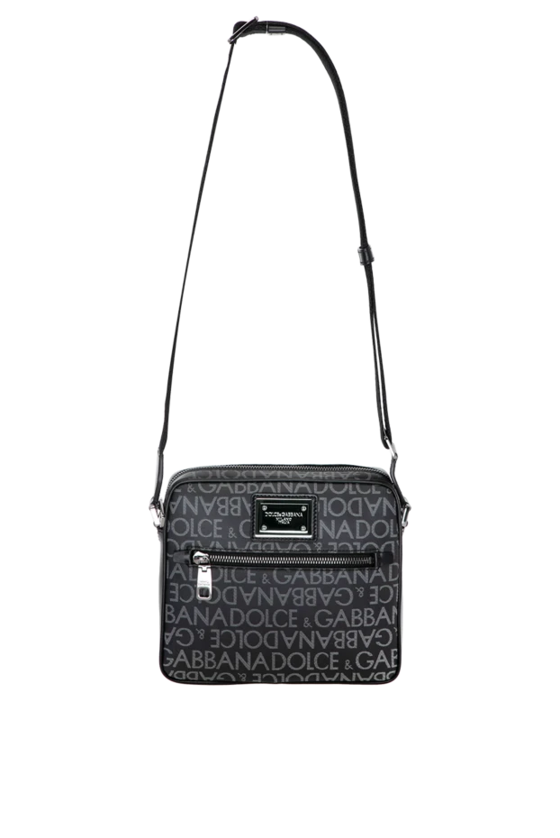 Dolce & Gabbana man men's shoulder bag, black, textile buy with prices and photos 180441 - photo 1