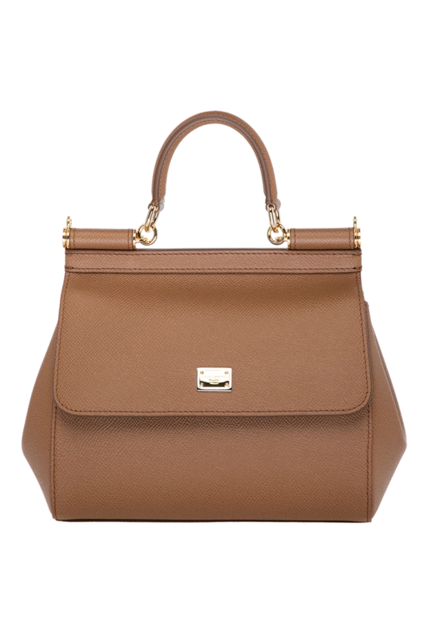 Dolce & Gabbana woman women's beige calfskin bag buy with prices and photos 180447 - photo 1