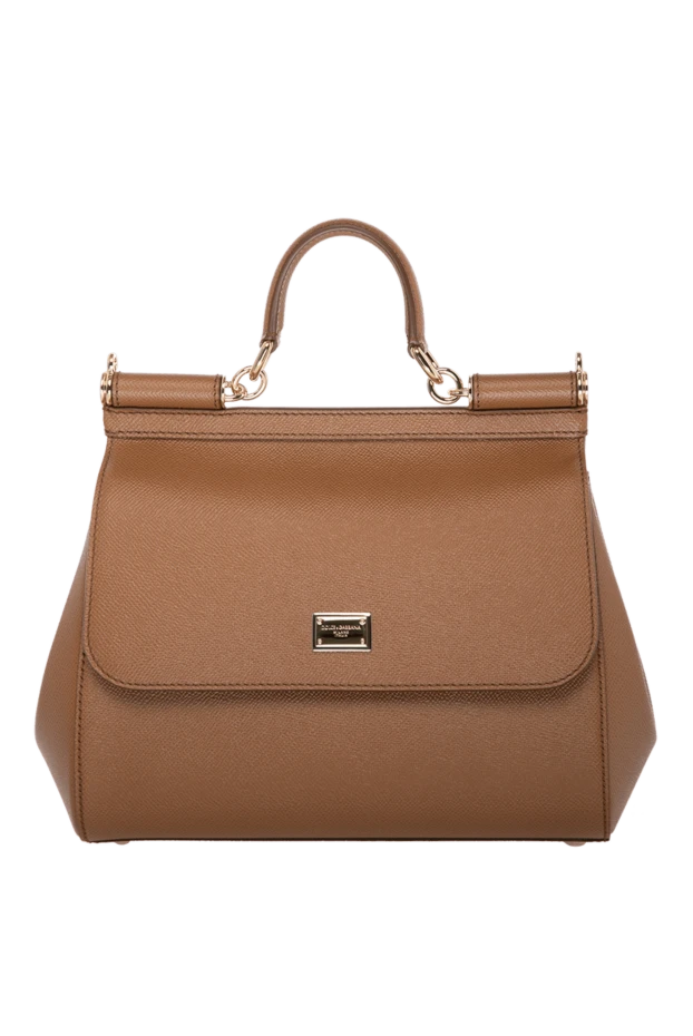 Dolce & Gabbana woman women's beige calfskin bag 180448 - photo 1