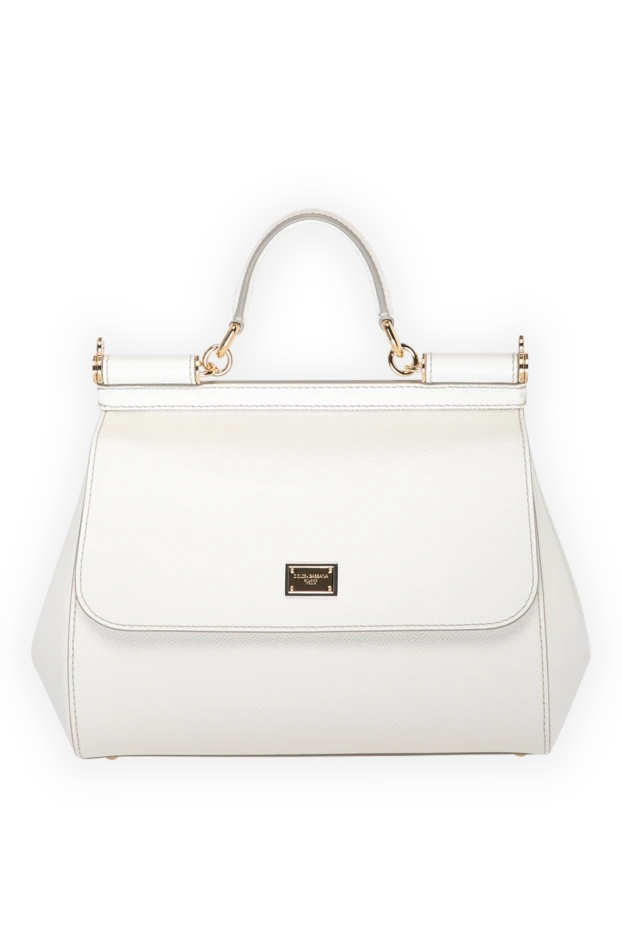 Dolce & Gabbana woman women's white calfskin bag buy with prices and photos 180450 - photo 1