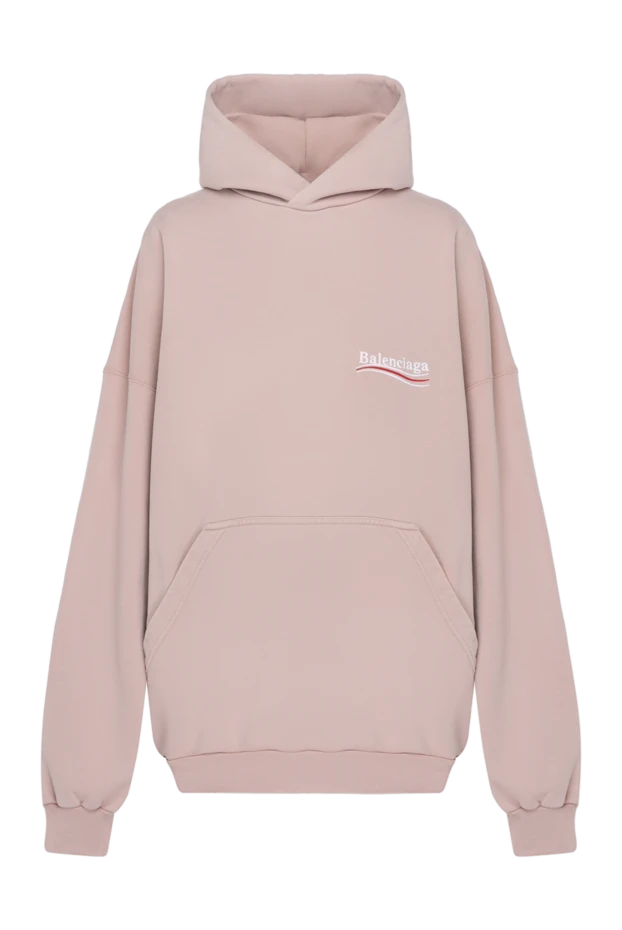 Balenciaga hoodie for women pink with logo 180456 - photo 1