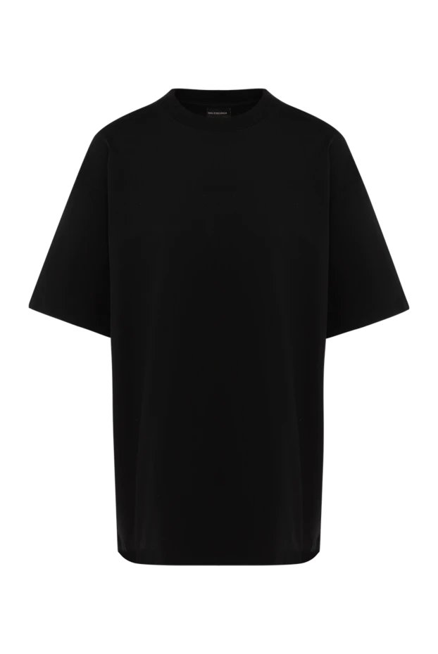 Balenciaga black cotton t-shirt for women 180458 - photo 1