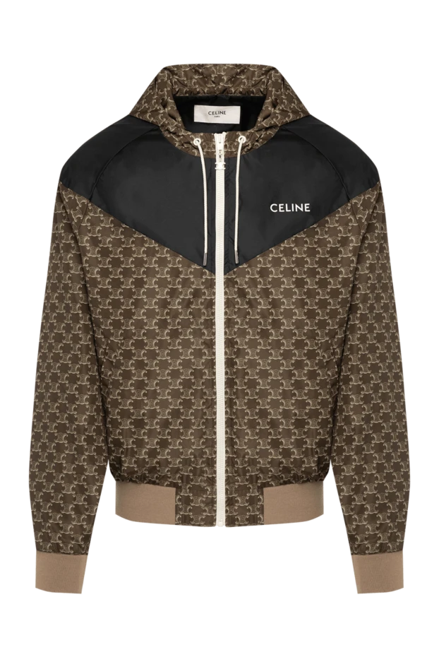 Celine men's hooded jacket brown 180465 - photo 1