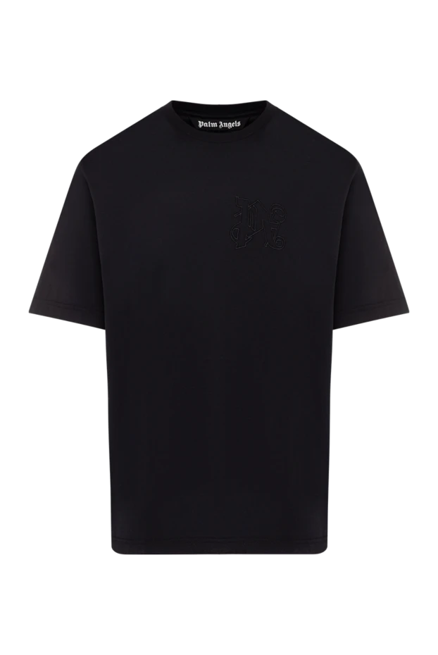 Men's black T-shirt