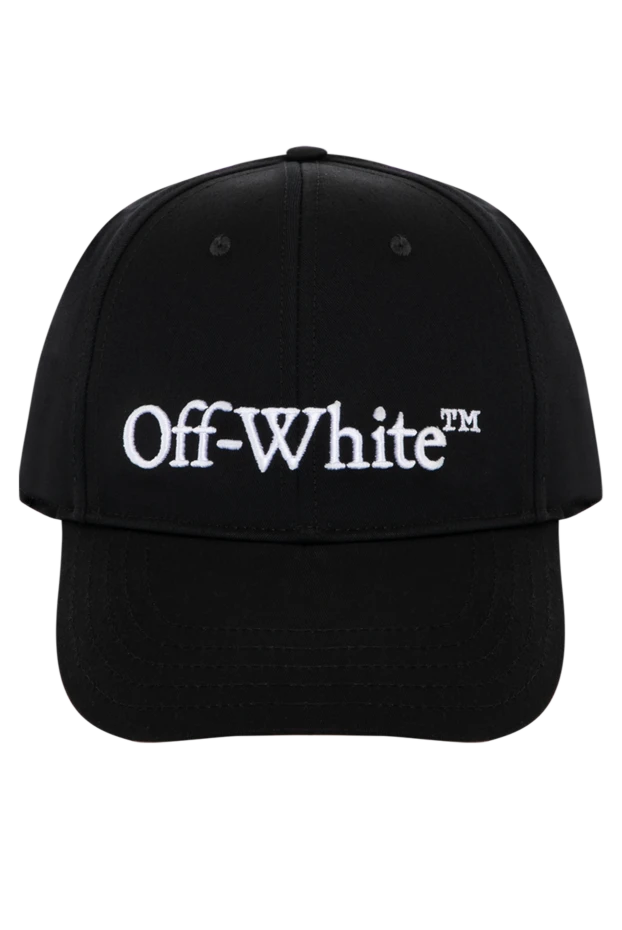 Off-White man men's black cotton cap buy with prices and photos 180540 - photo 1