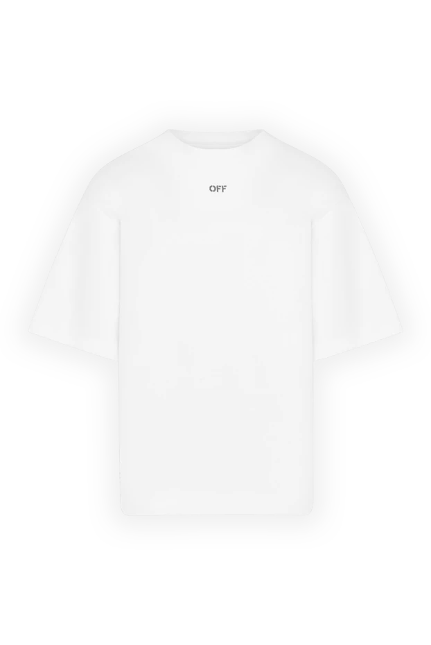 Off-White oversized white t-shirt for men 180549 - photo 1