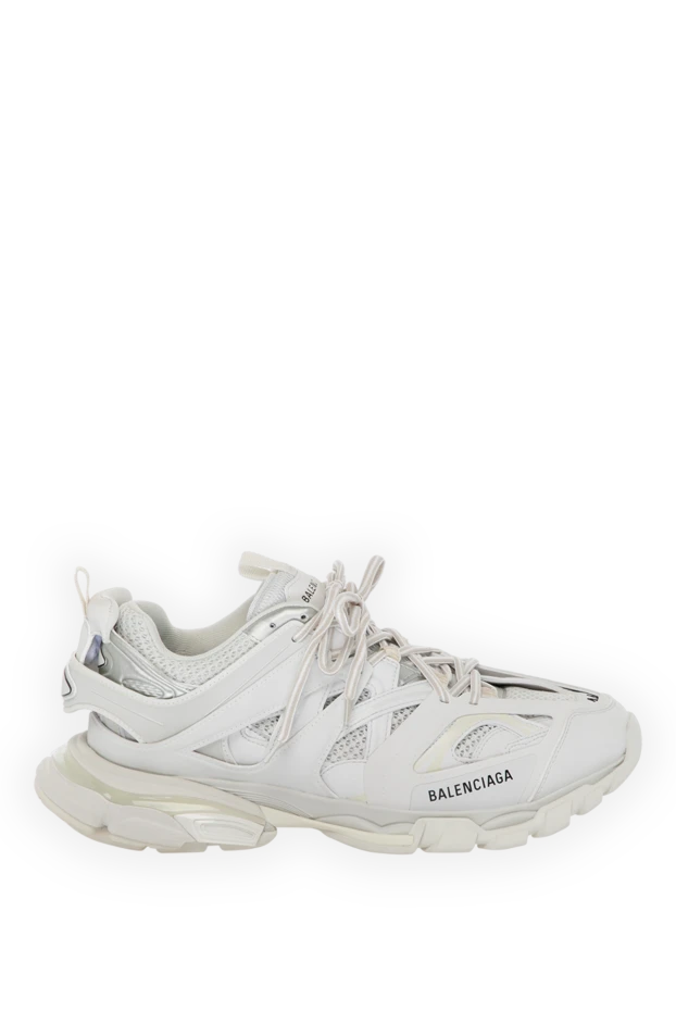 Balenciaga man men's white sneakers made of genuine leather and textile buy with prices and photos 180558 - photo 1