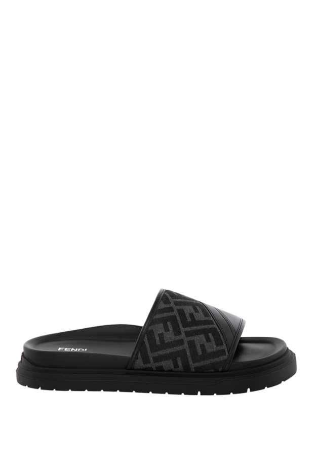 Fendi man men's black sandals 180564 - photo 1