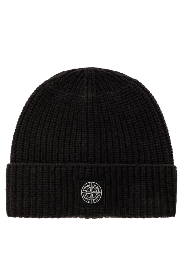 Stone Island men's gray wool winter hat 180571 - photo 1