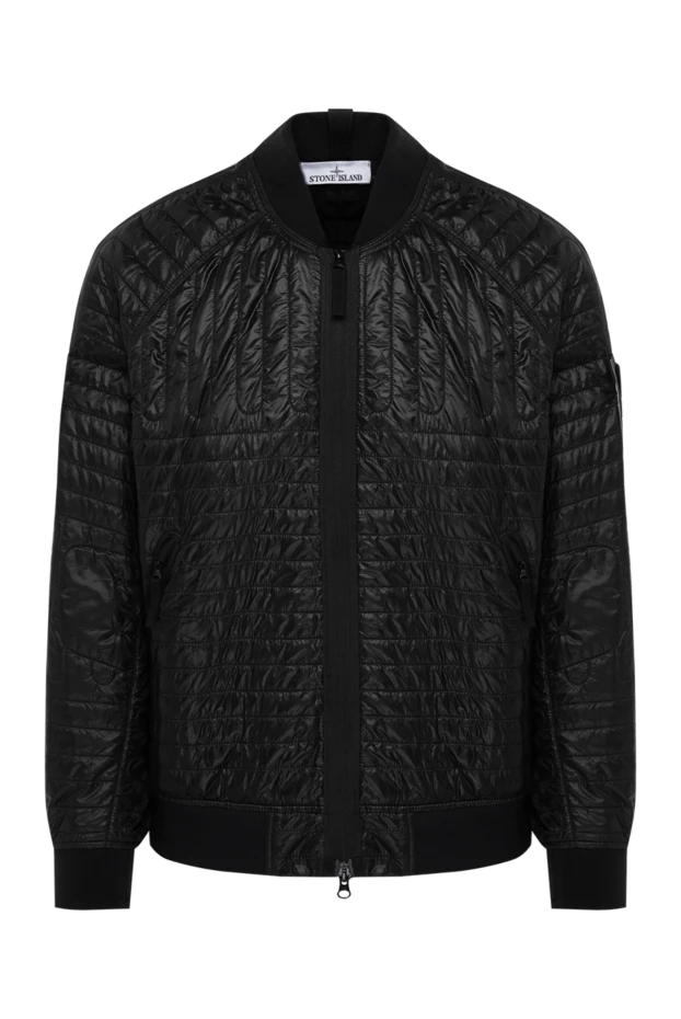 Stone Island jacket for men cropped quilted black 180579 - photo 1