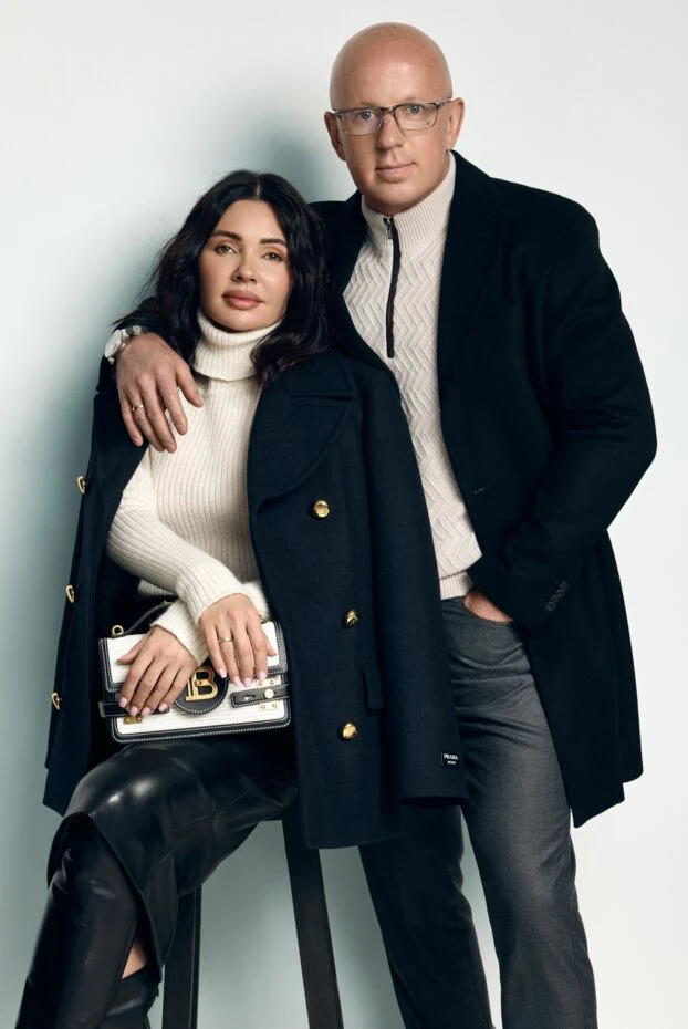 Prada жіночий тренч з вовни синій 180616 - фото 2