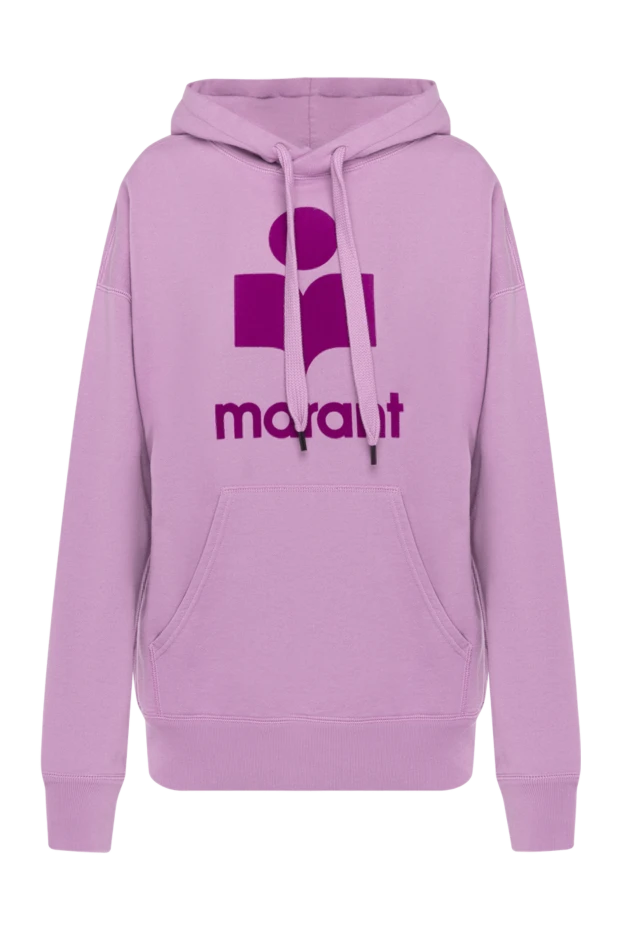 Isabel Marant hoodie for women purple with logo 180627 - photo 1