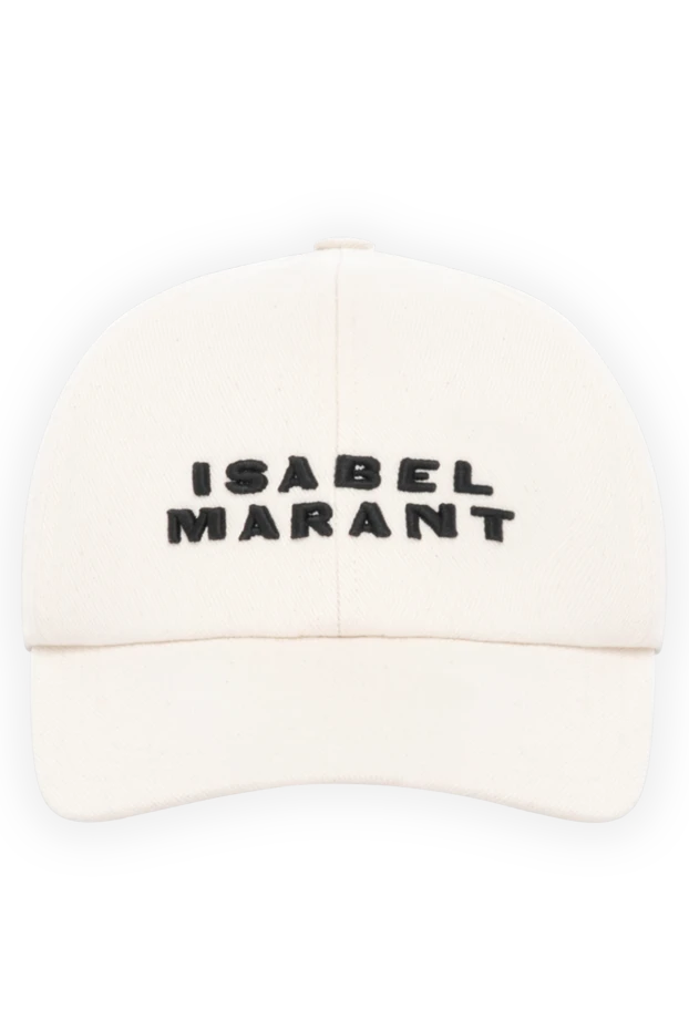 Isabel Marant women's beige cap made of cotton 180630 - photo 1