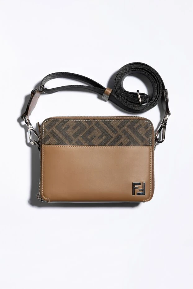 Fendi shoulder bag for men beige 180642 - photo 2