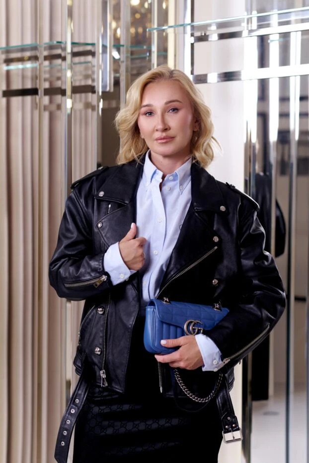 Celine women's casual calfskin biker jacket black 180655 - photo 2