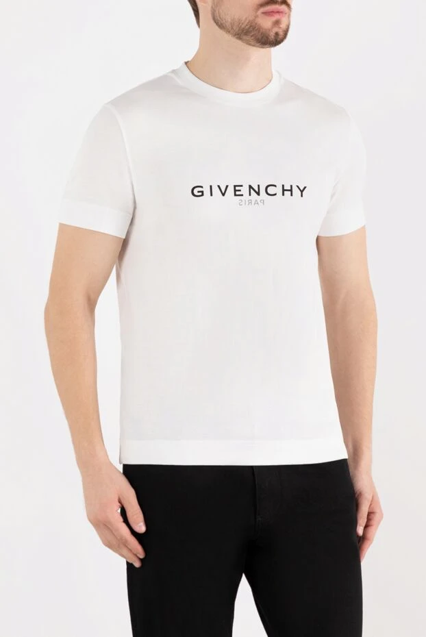 Givenchy мужские кепка мужская черная из хлопка и акрила 180745 - фото 3